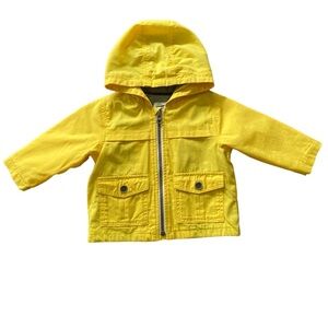 Old Navy Yellow lightweight jacket size 6-12M